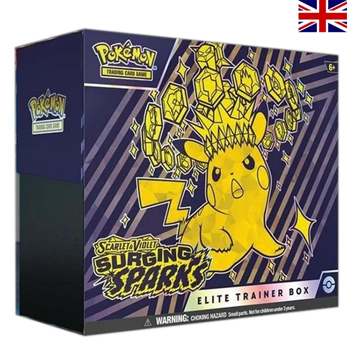 Scarlet & Violet - Surging Sparks Elite Trainer Box - Englisch