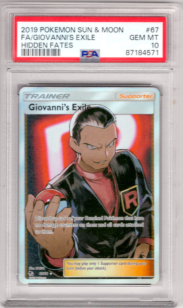 Giovanni's Exile 2019 #67 PSA 10