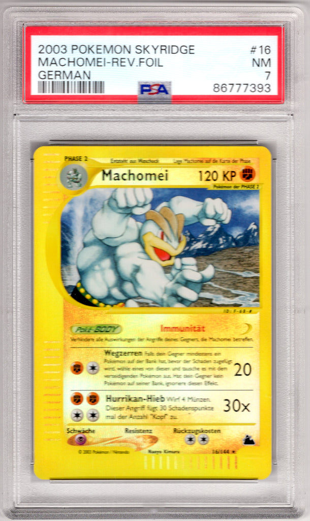 Machomei 2003 #16 PSA 7