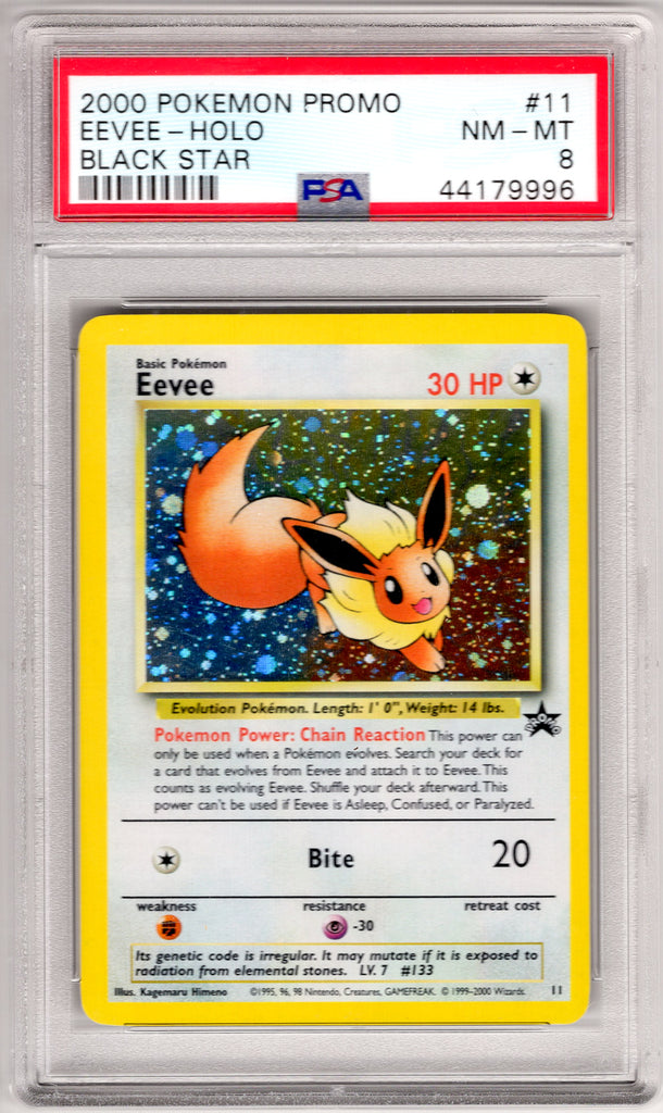 Eevee 2000 #11 PSA 8