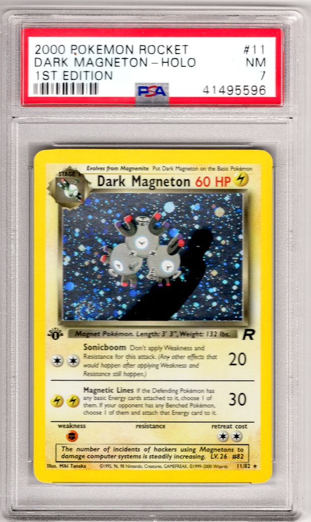 Dark Magneton 1st Edition 2000 #11 PSA 7