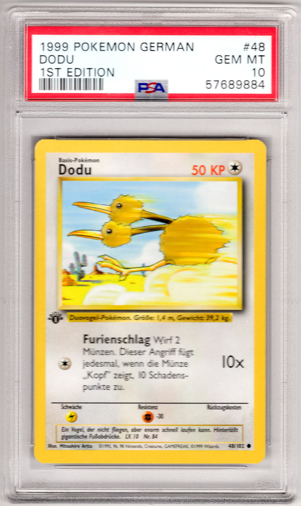 Dodu 1st Edition 1999 #48 PSA 10