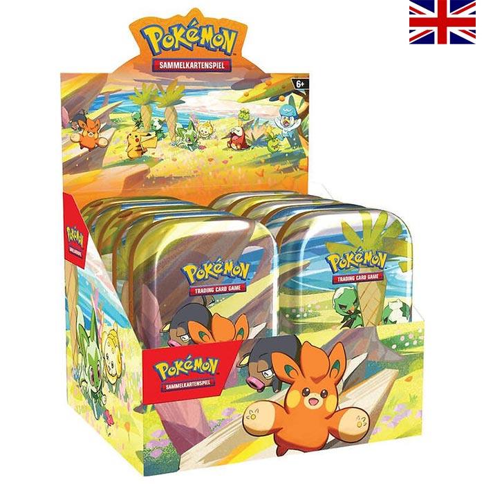 Pokémon Paldea Friends Mini Tin Display - 2Sleeve