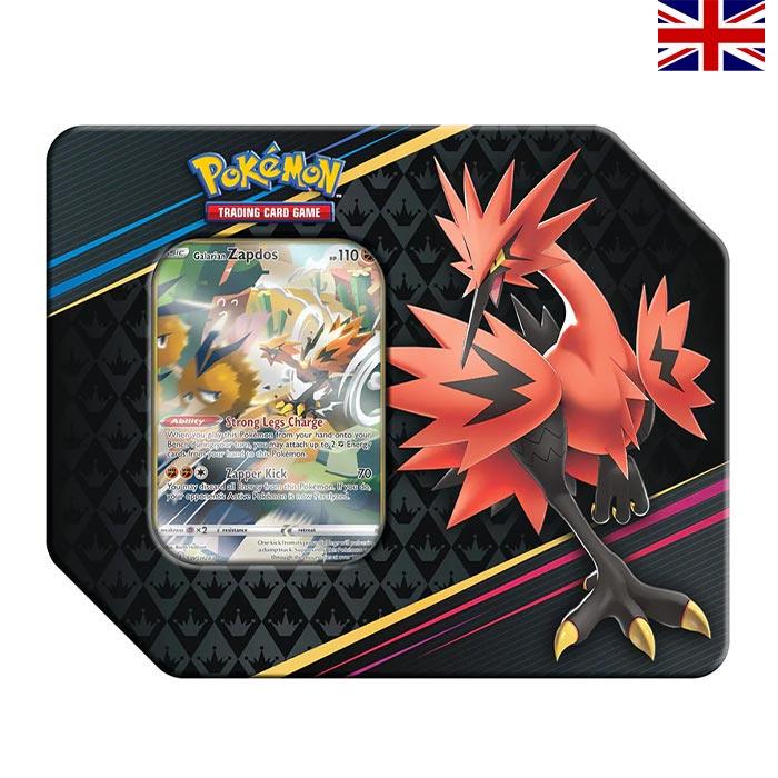 Crown Zenith Galar Big Tin-Box Zapdos - 2Sleeve